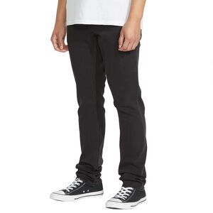 Volcom Men's 2 x 4 Skinny Jeans - Washed Black Size: 30